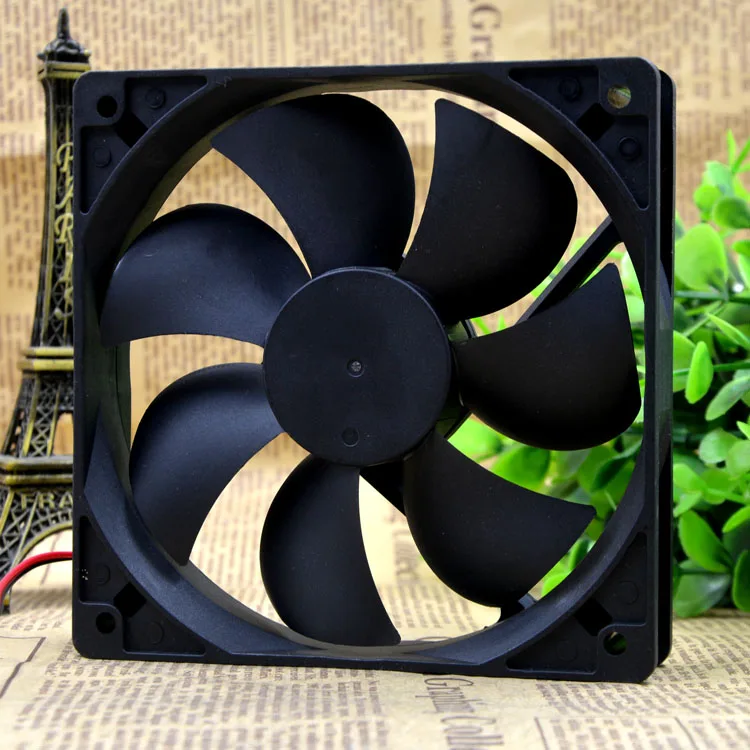 Taiwan Three Craftsmen Arx 12V 0.37a 12cm 12025 Power Mute Fan FD1212-S3012C 
Taiwan Three Craftsmen Arx 12V 0.37a 12cm 12025 Power Mute Fan FD1212-S3012C