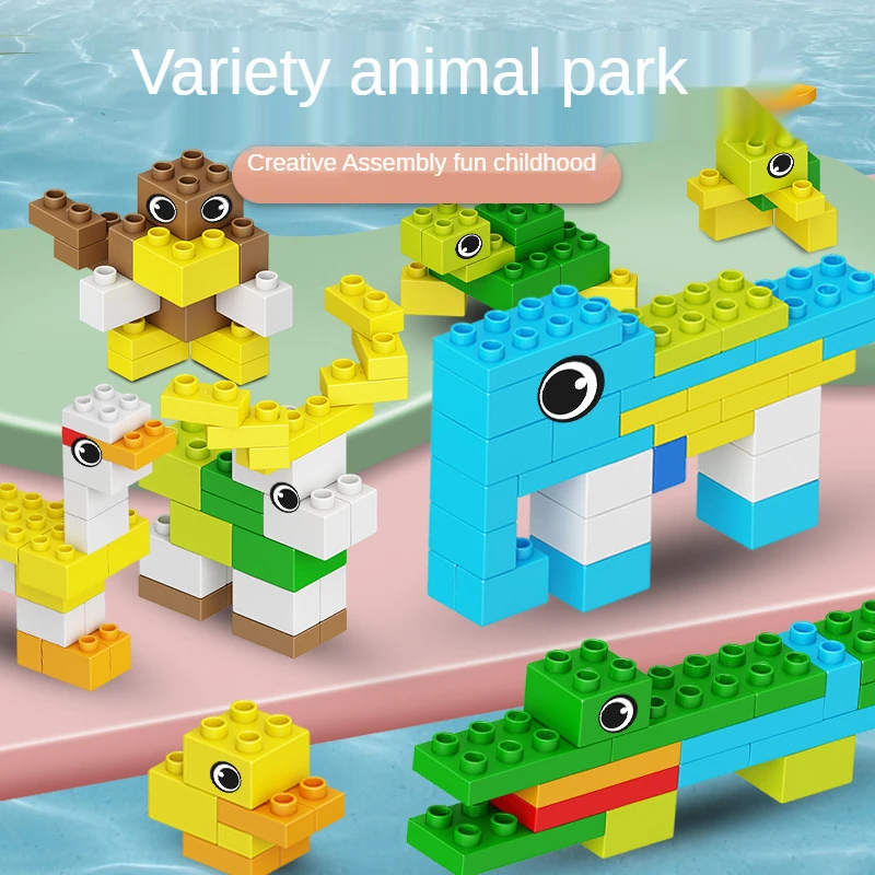 30-360 Pcs Big Size Variety Animals Building Blocks Large Particles Model Assembly Puzzles Bricks Educational Christmas Toys Kid
30-360 Pcs Big Size Variety Animals Building Blocks Large Particles Model Assembly Puzzles Bricks Educational Christmas Toys Kid