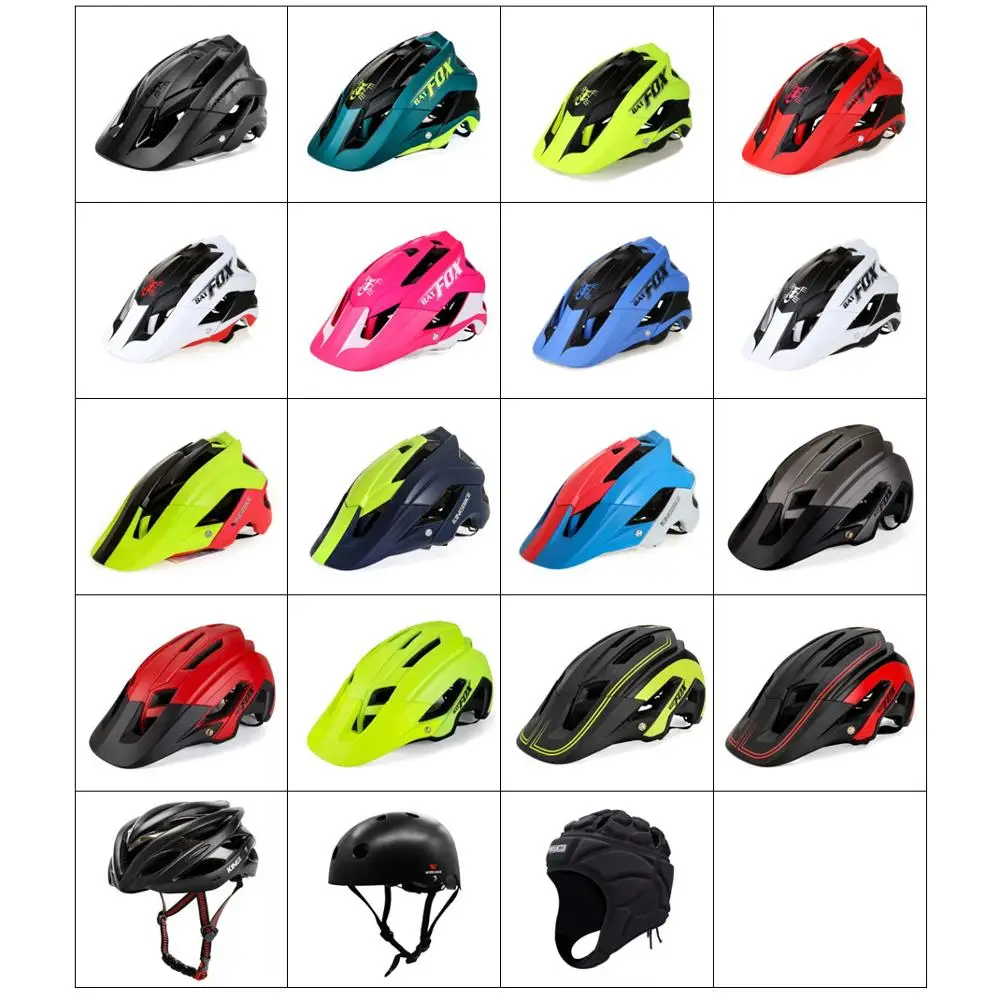 Batfox Bicycle Helmet Ultralight Cycling Helmet Casco Ciclismo Integrally-molded Bike Helmet Road Mountain MTB Helmet 56-62 cm
Batfox Bicycle Helmet Ultralight Cycling Helmet Casco Ciclismo Integrally-molded Bike Helmet Road Mountain MTB Helmet 56-62 cm