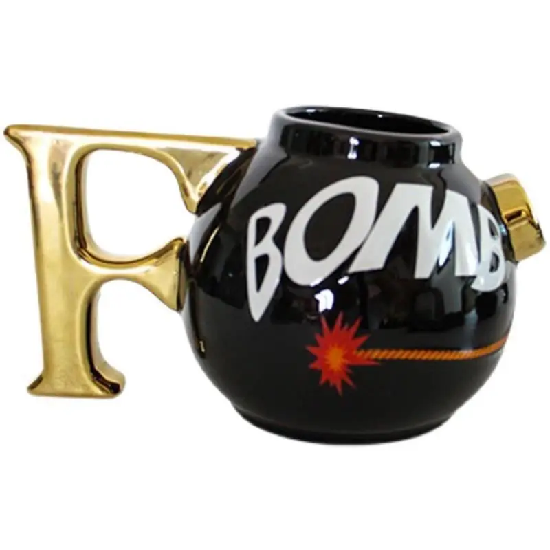 Bomb Cup 3D Landmine Cup Ceramic Coffee Cup Creative Trend Boom Coffee Mug Large Capacity 650ML Water Cup Christmas Gift
Bomb Cup 3D Landmine Cup Ceramic Coffee Cup Creative Trend Boom Coffee Mug Large Capacity 650ML Water Cup Christmas Gift