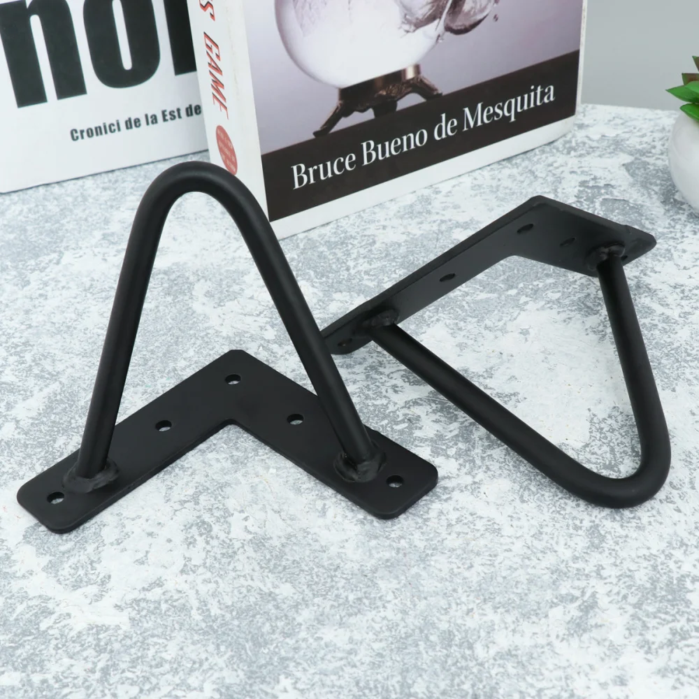 4 Inch Size Simple Table Bracket Reinforced Metal Table Leg Set U-shaped Simple Style Table Legs(Black)
4 Inch Size Simple Table Bracket Reinforced Metal Table Leg Set U-shaped Simple Style Table Legs(Black)
