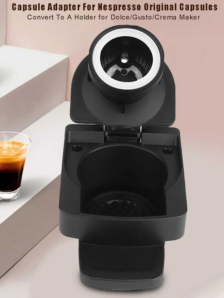 1PC Capsule Adapter Conversion Support Adapter for Nespresso Original Capsules to A Holder for Dolce/Gusto/Crema Maker
1PC Capsule Adapter Conversion Support Adapter for Nespresso Original Capsules to A Holder for Dolce/Gusto/Crema Maker