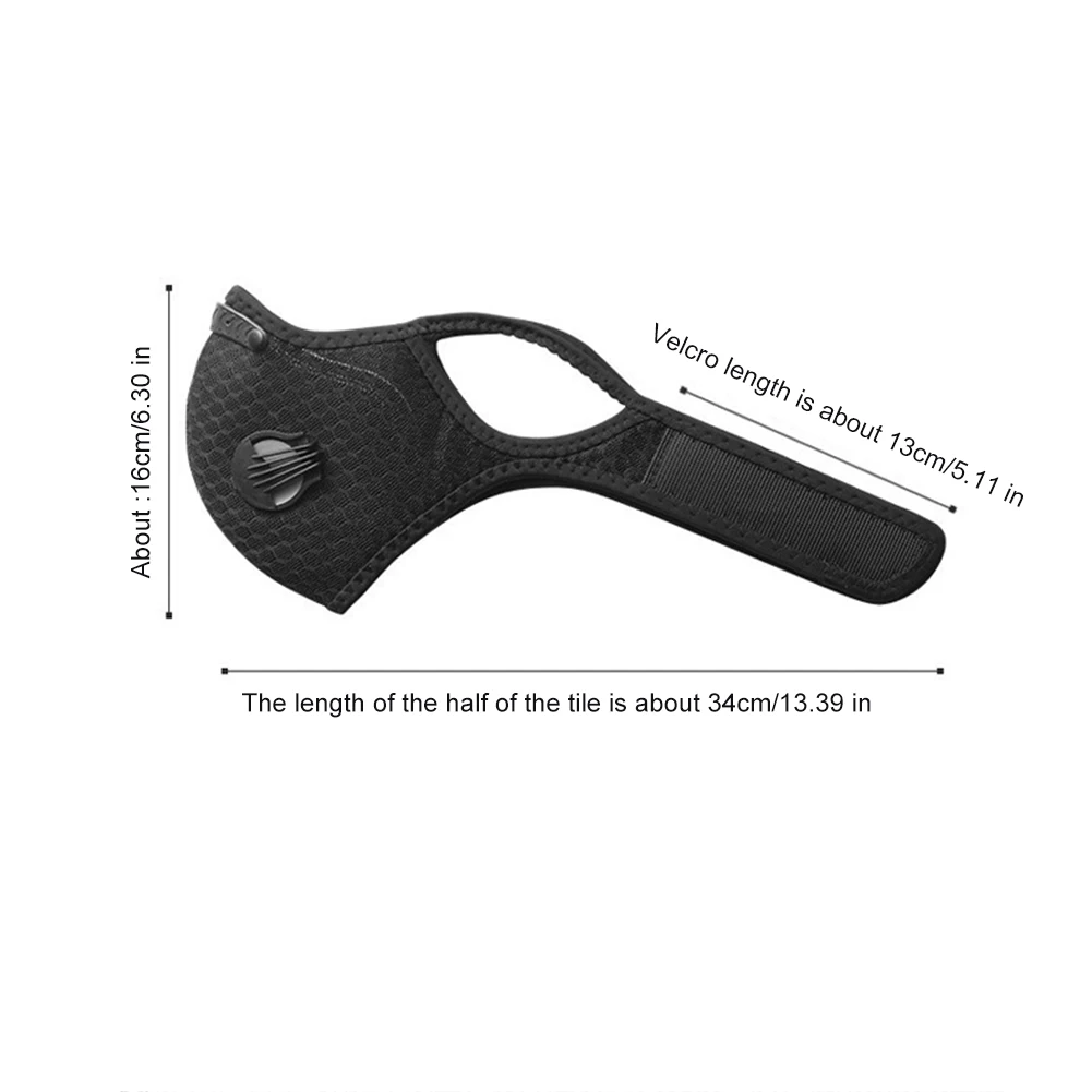 Unsex Activated Breathable Bicycle Mask PM2.5 Windproof Protective Bike MTB Cycling Face Mask Mouth Mask
Unsex Activated Breathable Bicycle Mask PM2.5 Windproof Protective Bike MTB Cycling Face Mask Mouth Mask