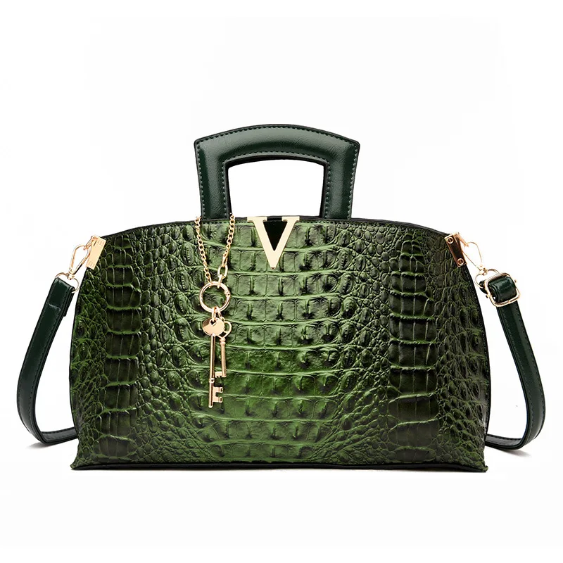 Versatile Bags for Women Fashion Crocodile Pattern Portable Top Small Handle Female's Totebag Luxury Design Shoulder Wallet Bags
Versatile Bags for Women Fashion Crocodile Pattern Portable Top Small Handle Female's Totebag Luxury Design Shoulder Wallet Bags