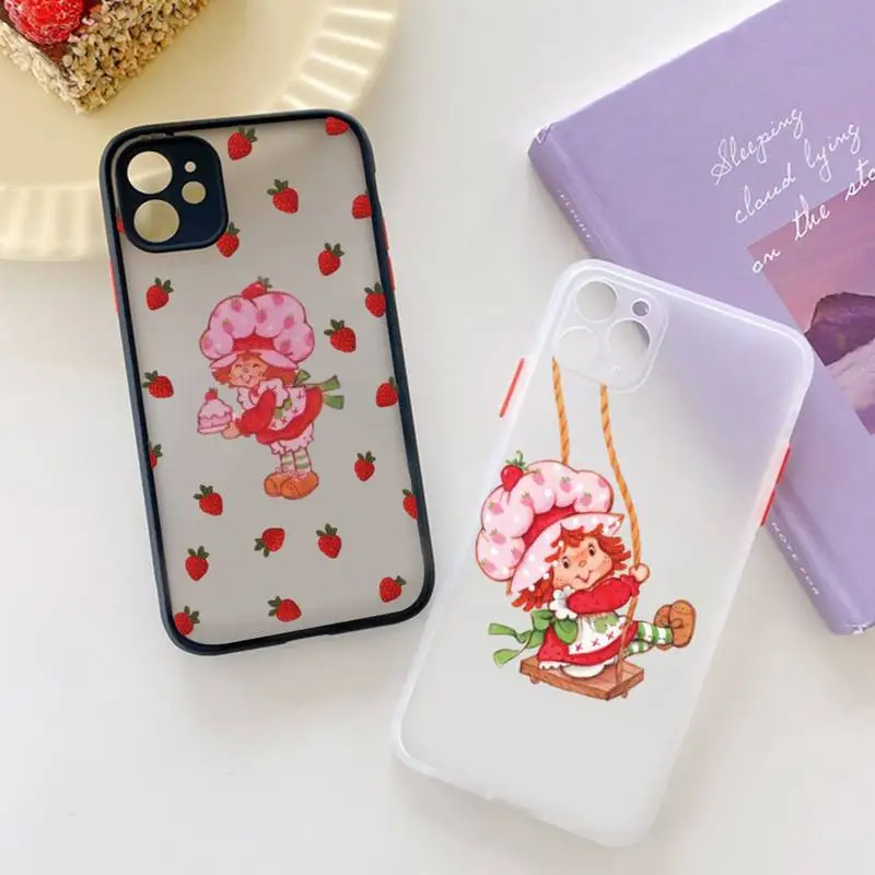 Vintage Strawberry Shortcake Phone Case for iPhone X XR XS 7 8 Plus 11 12 13 pro MAX 13mini Translucent Matte Shockproof Case
Vintage Strawberry Shortcake Phone Case for iPhone X XR XS 7 8 Plus 11 12 13 pro MAX 13mini Translucent Matte Shockproof Case