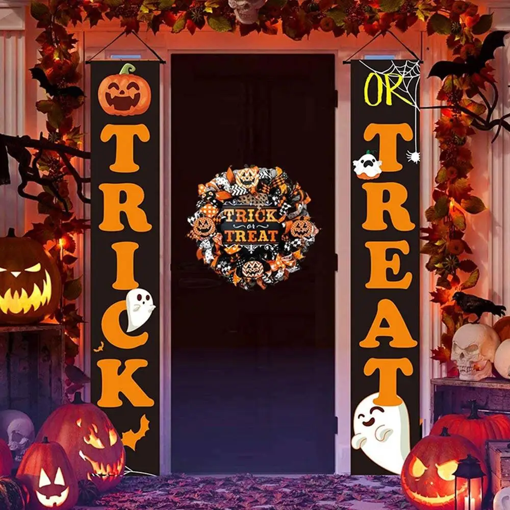 Halloween Banner 3Pcs/Set Hanging Decor Porch Sign Party Supplies 2Pcs/Set Bloody Handprint Reusable Atmosphere Door Signs
Halloween Banner 3Pcs/Set Hanging Decor Porch Sign Party Supplies 2Pcs/Set Bloody Handprint Reusable Atmosphere Door Signs
