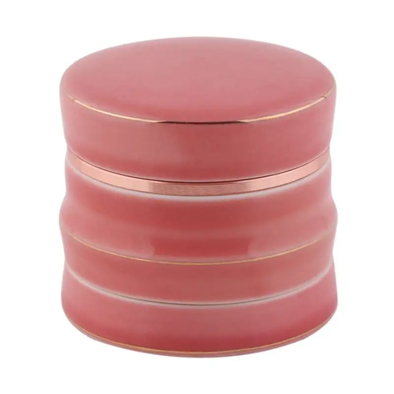 High-quality Grinder Tobacco Herb Spice Grinder Ceramic 63mm Four-layer Herbal Smoke Metal Smoking Pipe Accessories
High-quality Grinder Tobacco Herb Spice Grinder Ceramic 63mm Four-layer Herbal Smoke Metal Smoking Pipe Accessories