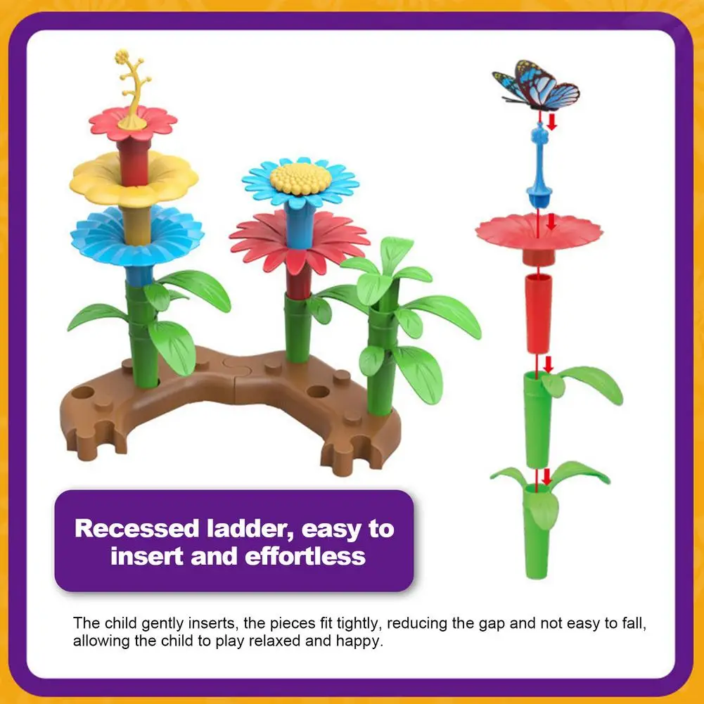 Upgrade Garden Building Brick Toy Set DIY Free Combination Great Gift For Childrens Birthdays Stacking Game Pretend Play Toy Set 
Upgrade Garden Building Brick Toy Set DIY Free Combination Great Gift For Childrens Birthdays Stacking Game Pretend Play Toy Set