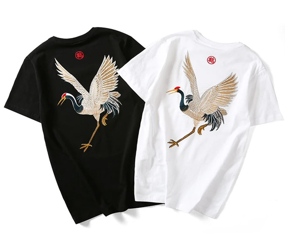 Summer Men's T Shirts fairy crane short-sleeved T-shirt men Casual T-Shirt Cotton Hip Hop Tops Tee Fashion Streetwear Tshirt
Summer Men's T Shirts fairy crane short-sleeved T-shirt men Casual T-Shirt Cotton Hip Hop Tops Tee Fashion Streetwear Tshirt