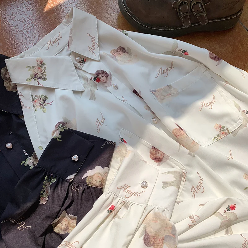 2020 Autumn Fashion Women Chiffon Blouses Casual print Women Clothing Long Sleeve Printed shirt Women Tops
2020 Autumn Fashion Women Chiffon Blouses Casual print Women Clothing Long Sleeve Printed shirt Women Tops