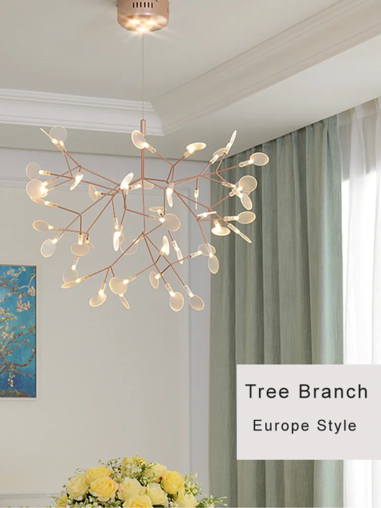 Dynasty Europe Modern LED Pendant Lamp Firefly Hanging Lights Suspending Tree Branch Light Home Decorative Parlor Lounge Hotel
Dynasty Europe Modern LED Pendant Lamp Firefly Hanging Lights Suspending Tree Branch Light Home Decorative Parlor Lounge Hotel