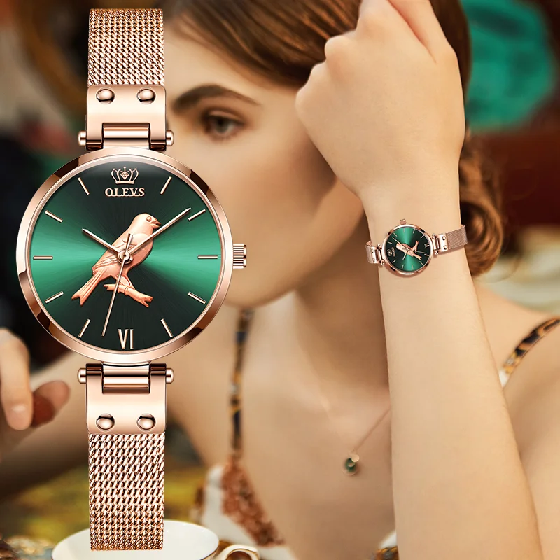 The new OLEVS bird ultra thin waterproof ladies watch, birthday valentine gift watch ladies trend simple quartz watches6890
The new OLEVS bird ultra thin waterproof ladies watch, birthday valentine gift watch ladies trend simple quartz watches6890