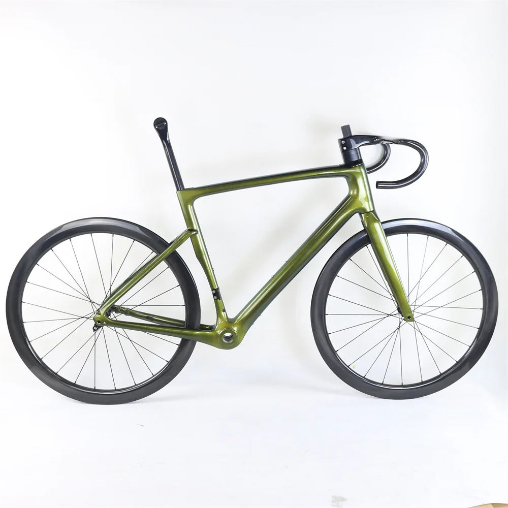 Winowsports full hidden inner cable 700c carbon road bike disc frame wheel together
Winowsports full hidden inner cable 700c carbon road bike disc frame wheel together