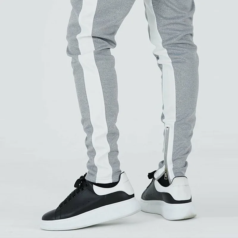 Men's fashion patchwork fitness sports casual full length pants gym running training pants jogging sweatpants
Men's fashion patchwork fitness sports casual full length pants gym running training pants jogging sweatpants