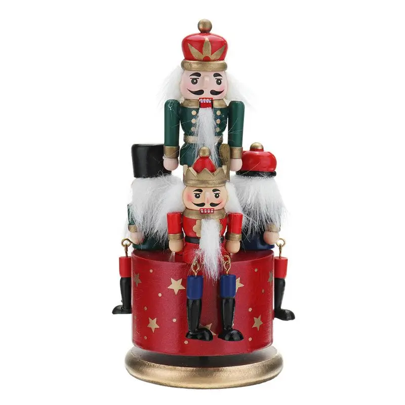 Christmas Wooden Guard Decorations Nutcracker Decor 4 Soldier Toy Music Box Gift
Christmas Wooden Guard Decorations Nutcracker Decor 4 Soldier Toy Music Box Gift