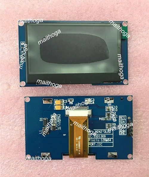 IPS 2 42 дюйма 4P SPI белый/желтый/синий/зеленый PM OLED модуль SSD1309 Привод IC совместим для