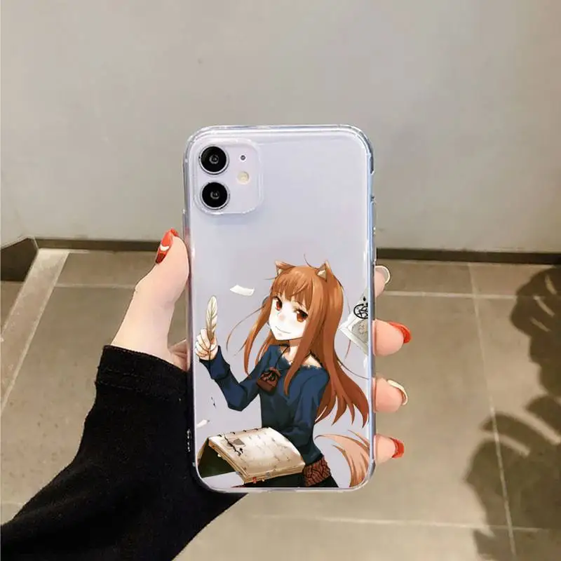 Spice and Wolf animation Phone Case Transparent for iPhone 6 7 8 11 12 s mini pro X XS XR MAX Plus
Spice and Wolf animation Phone Case Transparent for iPhone 6 7 8 11 12 s mini pro X XS XR MAX Plus