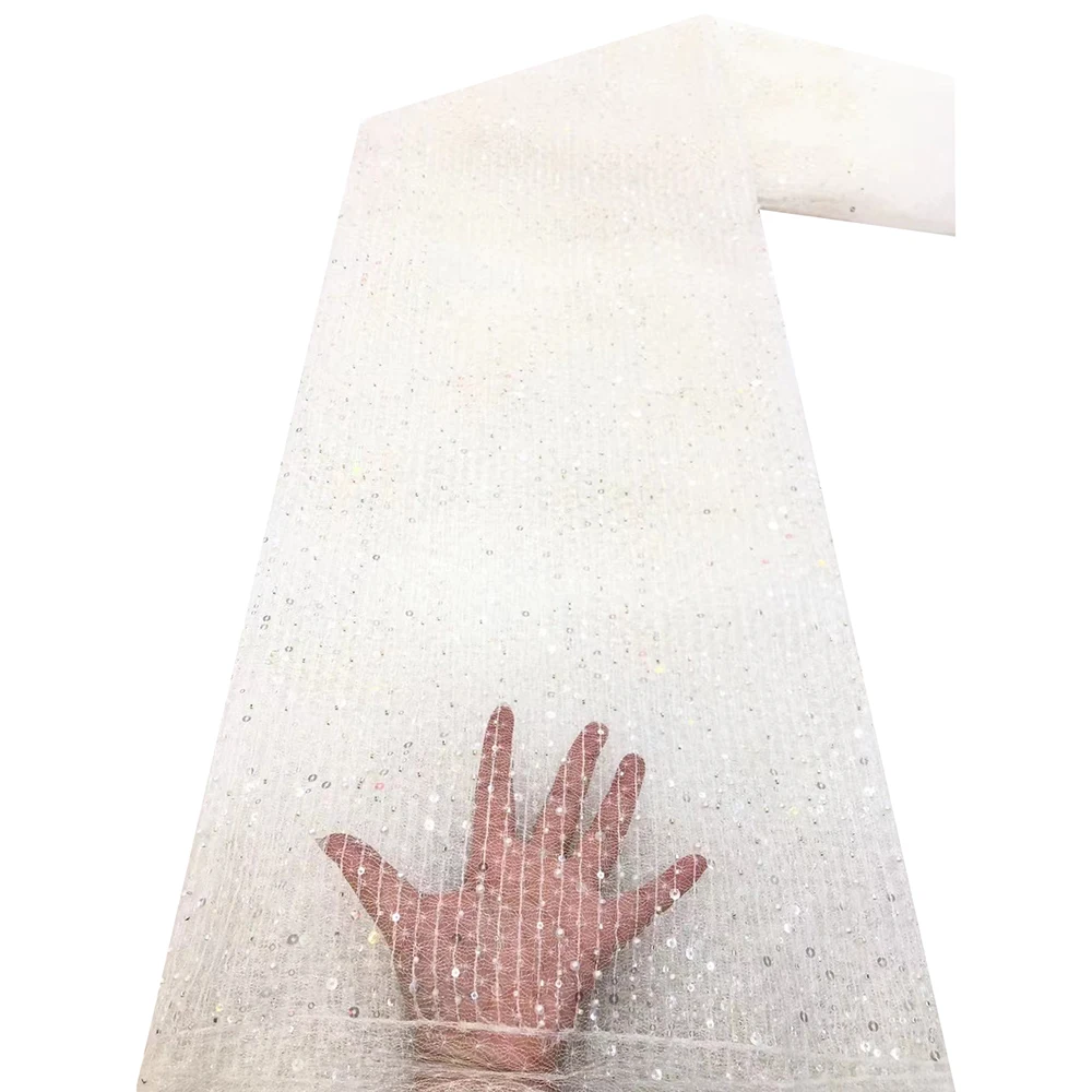 Sinya 2021 White Nigeria Wedding Party French Net African Beaded Sequins Lace Fabric High Quality Mesh Tulle Sequence Embroidery
Sinya 2021 White Nigeria Wedding Party French Net African Beaded Sequins Lace Fabric High Quality Mesh Tulle Sequence Embroidery