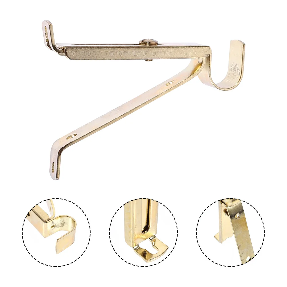 4pcs Retro Steel Hook Curtain Support Brackets Curtain Rod Supporting Bases (19mm)
4pcs Retro Steel Hook Curtain Support Brackets Curtain Rod Supporting Bases (19mm)