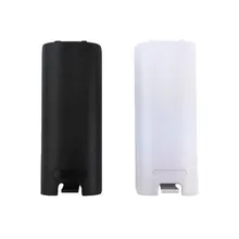 1000pcs/ lot Battery Cover Case Shell For Nintendo WII Remote Controller lowest price Black White