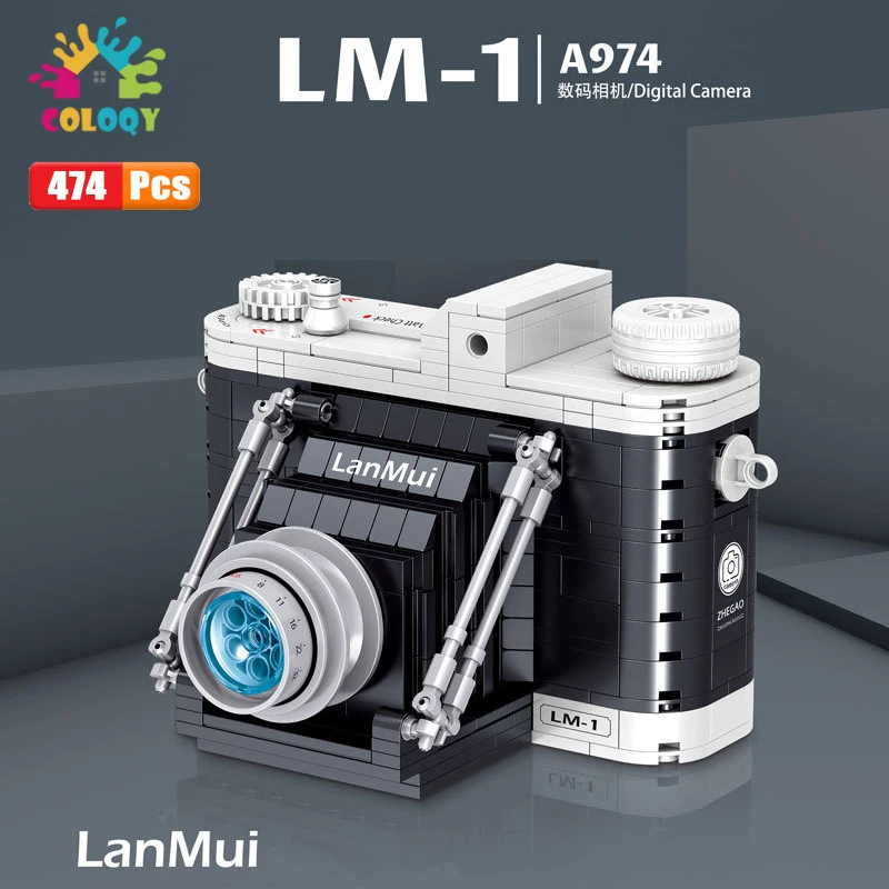 New Technic Collection Toy Camera Pink Model Building Blocks Creator Idea MOC Black Bricks Educational Toys For Girls Kids Gifts 
New Technic Collection Toy Camera Pink Model Building Blocks Creator Idea MOC Black Bricks Educational Toys For Girls Kids Gifts