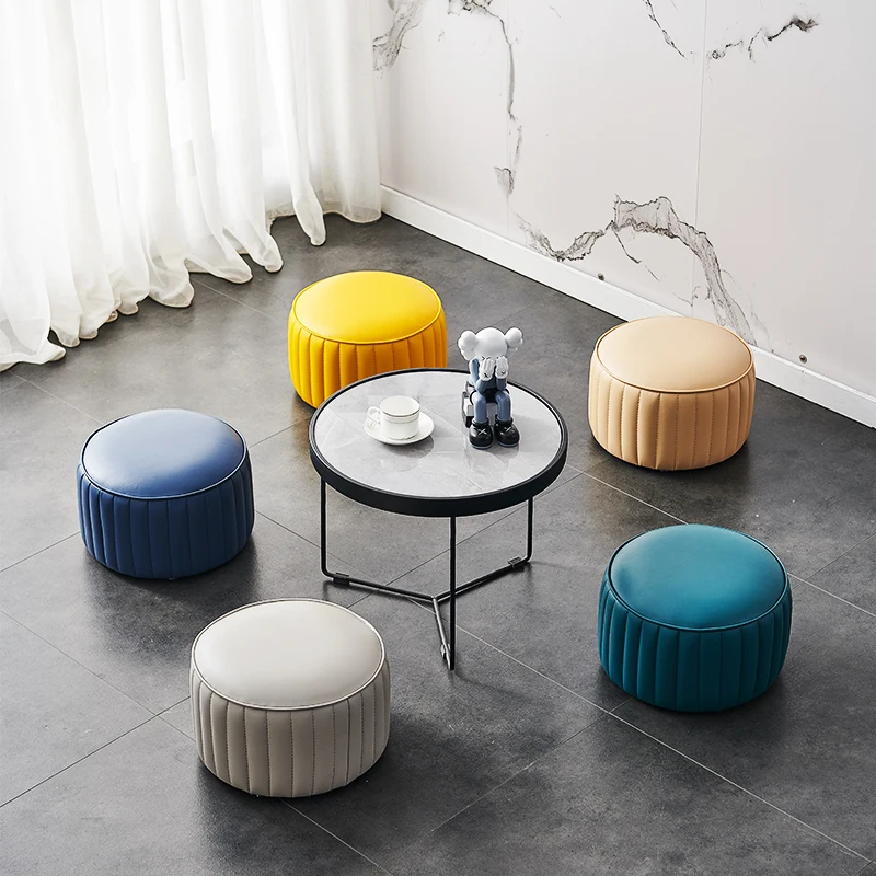 Low PU Stool Home Living Room Round PU Leather 21CM Tabouret Children Stool Shoe Changing Stools For Door 스텝스툴 табурет
Low PU Stool Home Living Room Round PU Leather 21CM Tabouret Children Stool Shoe Changing Stools For Door 스텝스툴 табурет