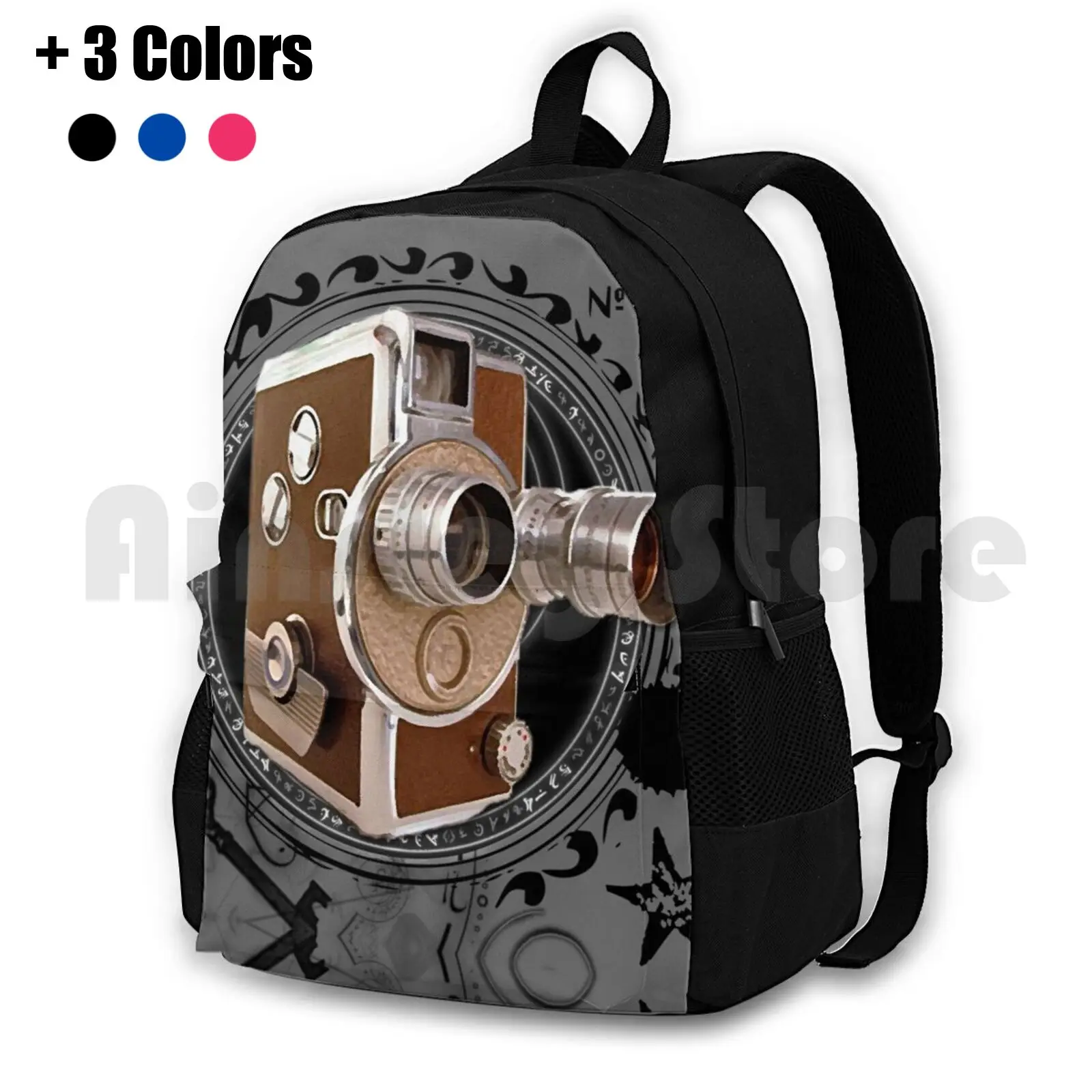 Old Style Movie Camera Outdoor Hiking Backpack Riding Climbing Sports Bag Film Camera Movies Production Crew Filmmaker
Old Style Movie Camera Outdoor Hiking Backpack Riding Climbing Sports Bag Film Camera Movies Production Crew Filmmaker