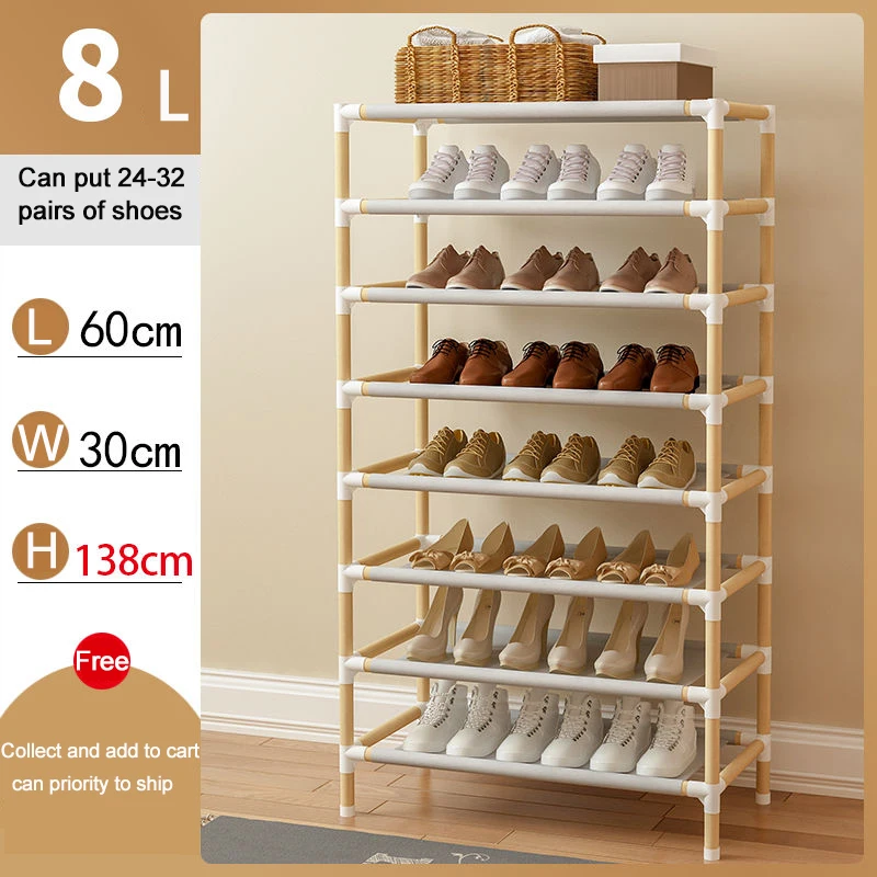 Multilayer Wood Shoe Rack Nonwoven Fabric Shoes Rack Shoe Storage Stand Hallway Space-saving Shoe Organizer Holder Shoe Cabinet
Multilayer Wood Shoe Rack Nonwoven Fabric Shoes Rack Shoe Storage Stand Hallway Space-saving Shoe Organizer Holder Shoe Cabinet