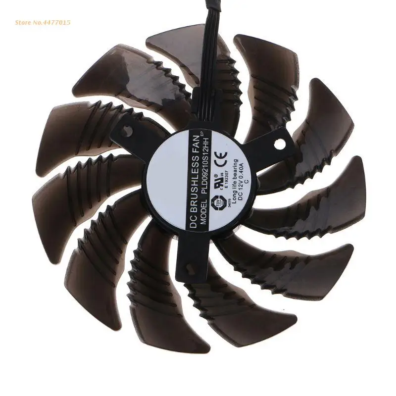 PLD09210S12HH 87MM Cooler Cooling Fan Clockwise/Counterclockwise for GTX 1050 1050TI 1060 1070 1070TI G1 for Radeon RX 570
PLD09210S12HH 87MM Cooler Cooling Fan Clockwise/Counterclockwise for GTX 1050 1050TI 1060 1070 1070TI G1 for Radeon RX 570