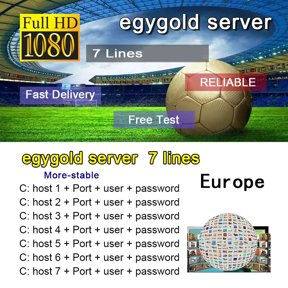 CCCAM TV Receiver AV Cable line in europe cline egygold Freesat ccam cline 
CCCAM TV Receiver AV Cable line in europe cline egygold Freesat ccam cline