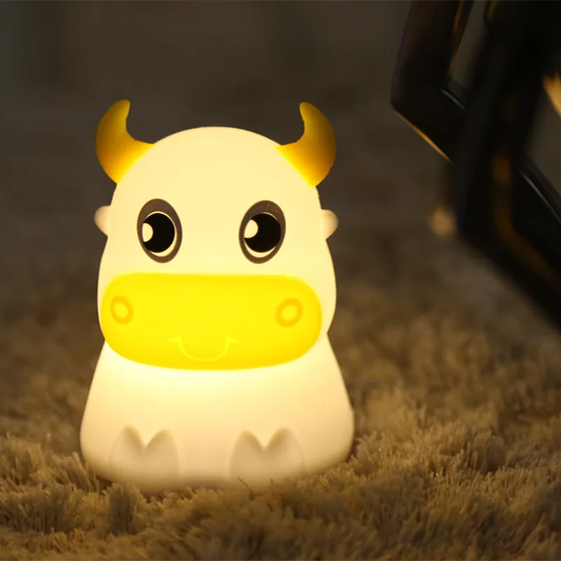 Ночник с USB-зарядкой, Цветной силиконовый ночной Светильник из воловьей кожи, креативный прикроватный светильник для спальни, сна
Ночник с USB-зарядкой, Цветной силиконовый ночной Светильник из воловьей кожи, креативный прикроватный светильник для спальни, сна