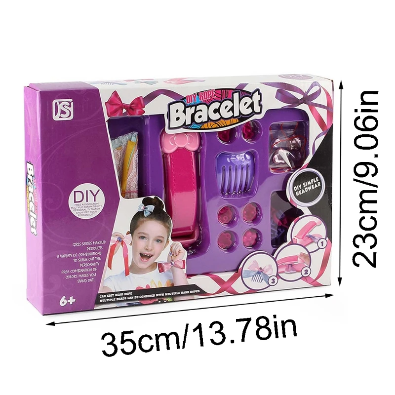 Children DIY Headwear Making Machine Bowknot Hair Accessories Maker Cute Princess Dress Up Toys Girls Birthday Gift
Children DIY Headwear Making Machine Bowknot Hair Accessories Maker Cute Princess Dress Up Toys Girls Birthday Gift