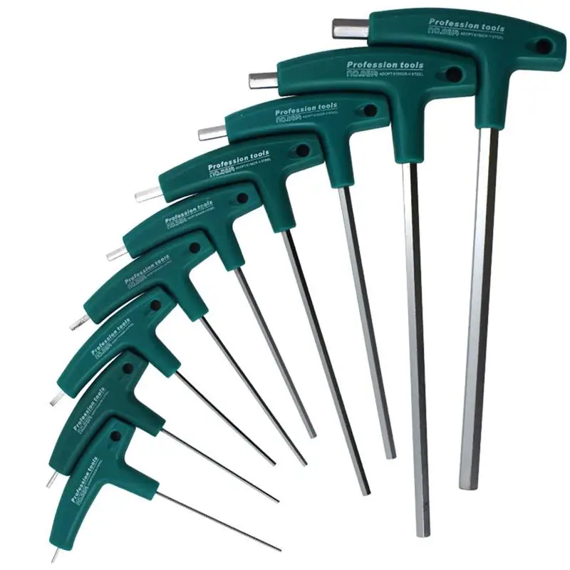 High Quality T-Type Hexagon Socket Screw Screw Hardware Hex Wrench Hand Tool Household Smooth Hex Wrench Repair Screwdriver
High Quality T-Type Hexagon Socket Screw Screw Hardware Hex Wrench Hand Tool Household Smooth Hex Wrench Repair Screwdriver