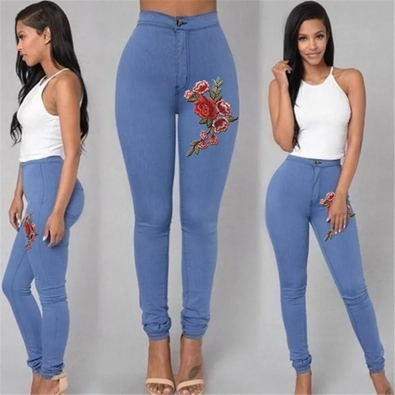 FAKUNTN Flower Skinny Jeans Woman Black High Waist Render Jeans Vintage Sexy Long Pants Femme Casual Pencil Pants Denim Jeans
FAKUNTN Flower Skinny Jeans Woman Black High Waist Render Jeans Vintage Sexy Long Pants Femme Casual Pencil Pants Denim Jeans
