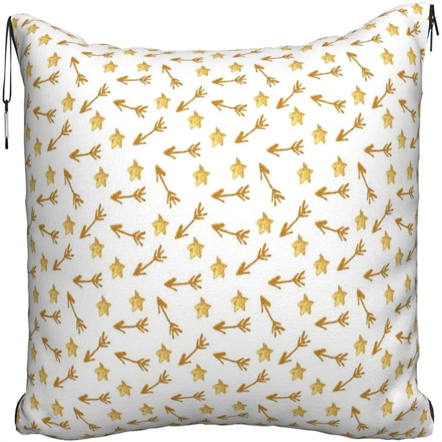 Arrow pattern Travel pillow blanket two-in-one backpack strap and compact airplane bag waist support 60x43 inches
Arrow pattern Travel pillow blanket two-in-one backpack strap and compact airplane bag waist support 60x43 inches