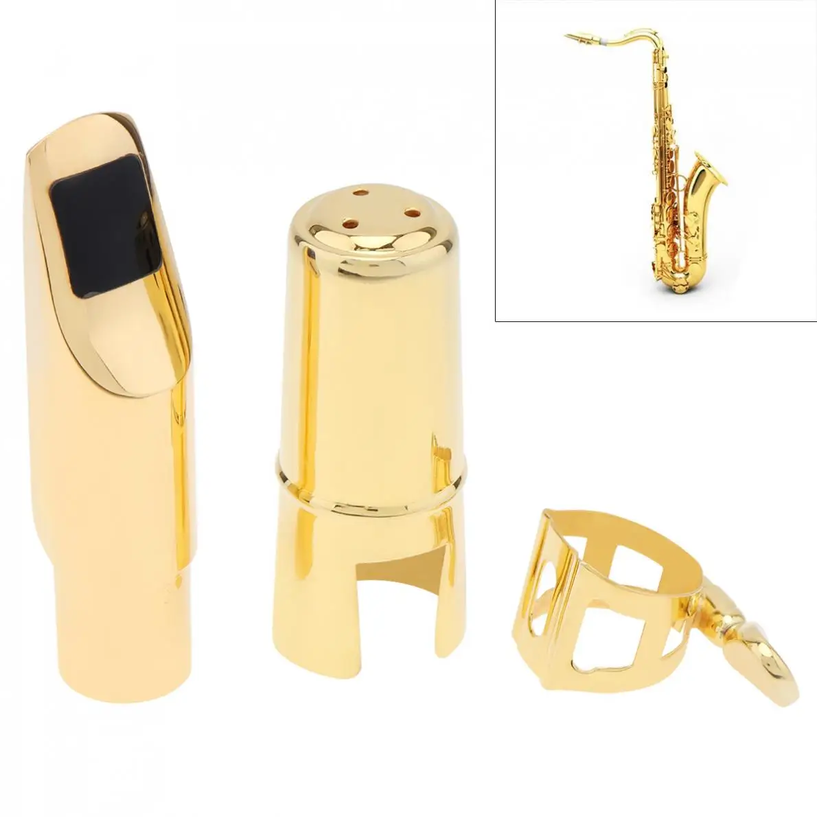 Saxophone Mouthpiece Professional Gold Plated Metal Soprano Saxophone Mouthpiece 5 for Classical Music Hot
Saxophone Mouthpiece Professional Gold Plated Metal Soprano Saxophone Mouthpiece 5 for Classical Music Hot