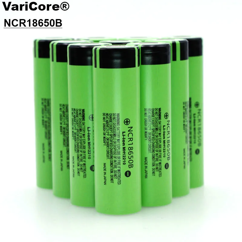 VariCore New Original 18650 3400mAh NCR18650B Rechargeable Battery 3.7 V for Panasonic Laptop batteries
VariCore New Original 18650 3400mAh NCR18650B Rechargeable Battery 3.7 V for Panasonic Laptop batteries