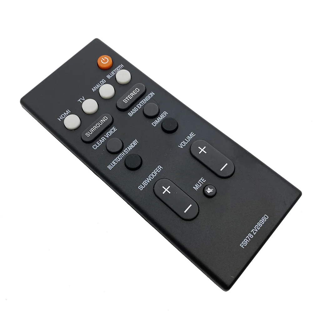 

Remote Control FSR78 ZV28960 FOR Yamaha YAS-106 YAS-207 ATS-1060 YAS-107 ATS-1070 High fidelity bluetooth soundbar system