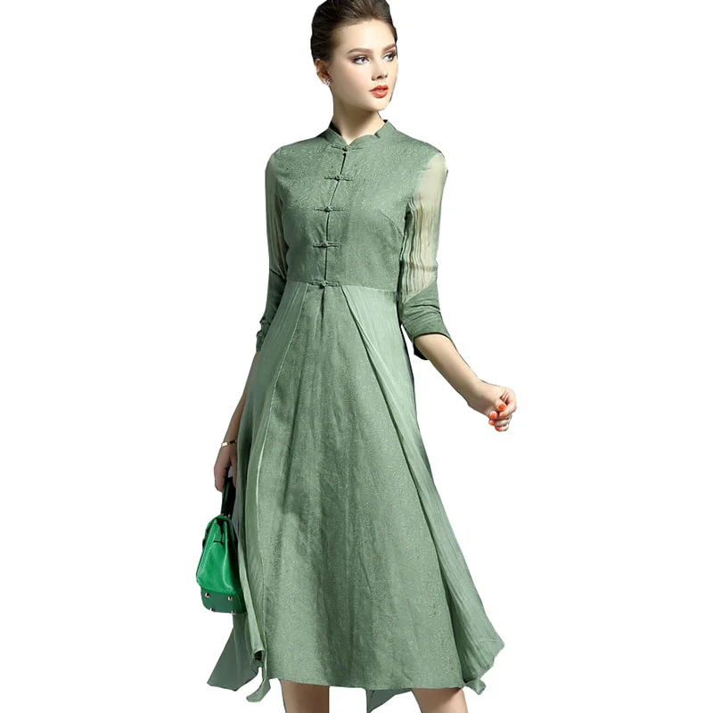 SHZQ 2021 осеннее Новое Женское платье ретро хлопковая льняная простая Асимметричная одежда женское модное платье с воротником-стойкой и 7-точе... 
SHZQ 2021 осеннее Новое Женское платье ретро хлопковая льняная простая Асимметричная одежда женское модное платье с воротником-стойкой и 7-точе...