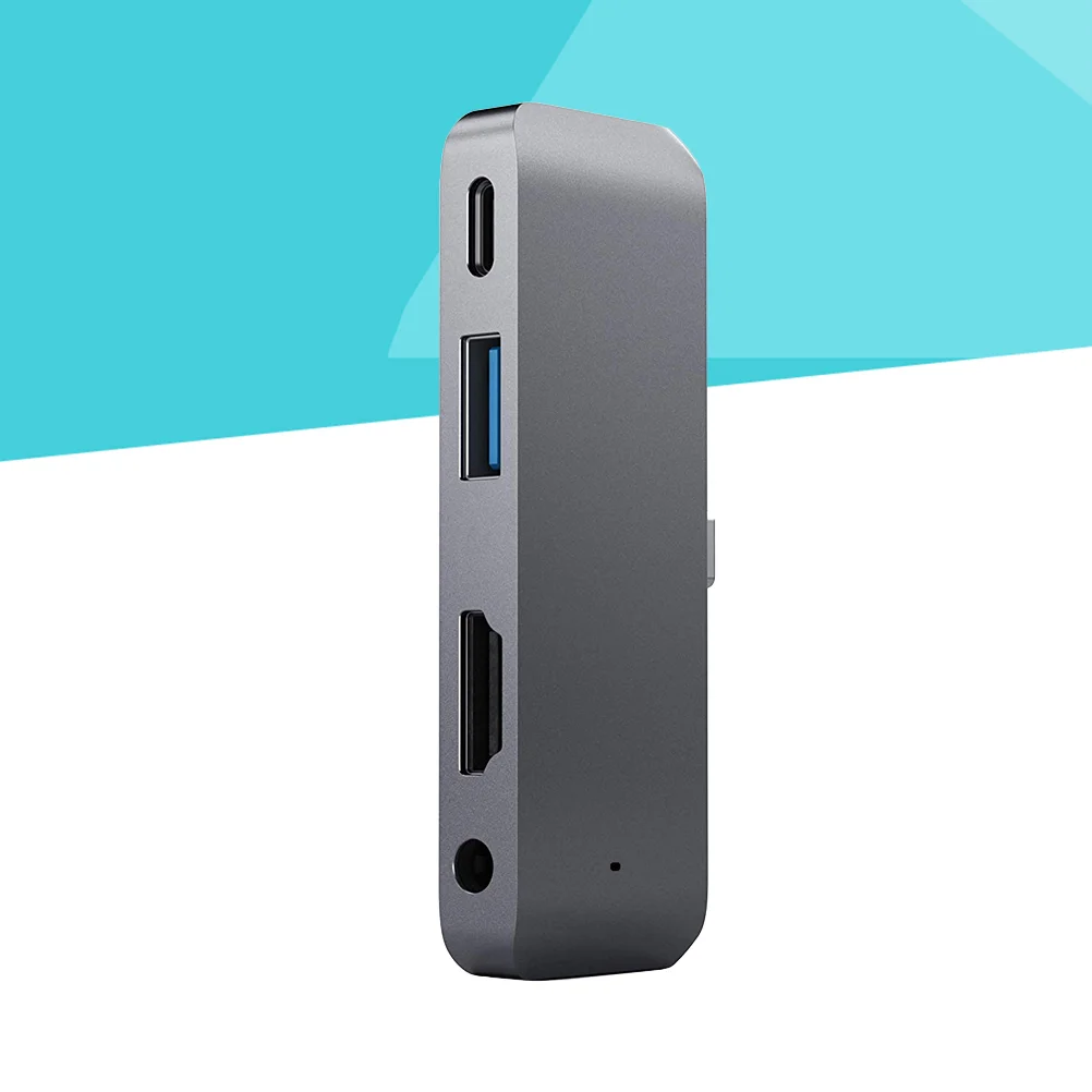 Usb-хаб адаптер с USB-C Type PD Зарядка 4K USB 3,0 3,5 мм наушники для ноутбука WC7366 (серый)
Usb-хаб адаптер с USB-C Type PD Зарядка 4K USB 3,0 3,5 мм наушники для ноутбука WC7366 (серый)