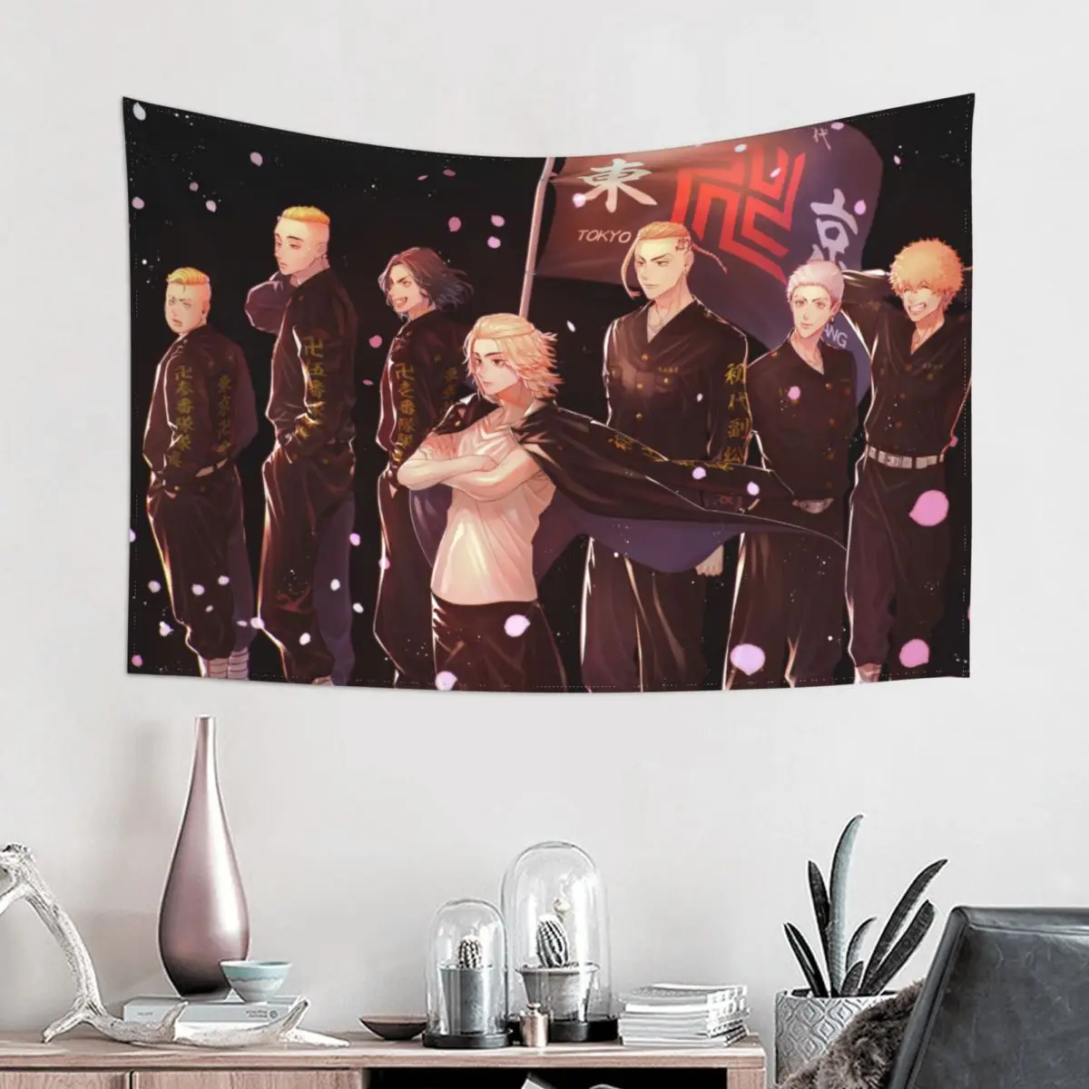 Japan Anime Tokyo Revengers Tapestry Wall Hanging Hippie Fabric Tapestry Manga Art Wall Blanket Room Decor Wall Cloth
Japan Anime Tokyo Revengers Tapestry Wall Hanging Hippie Fabric Tapestry Manga Art Wall Blanket Room Decor Wall Cloth