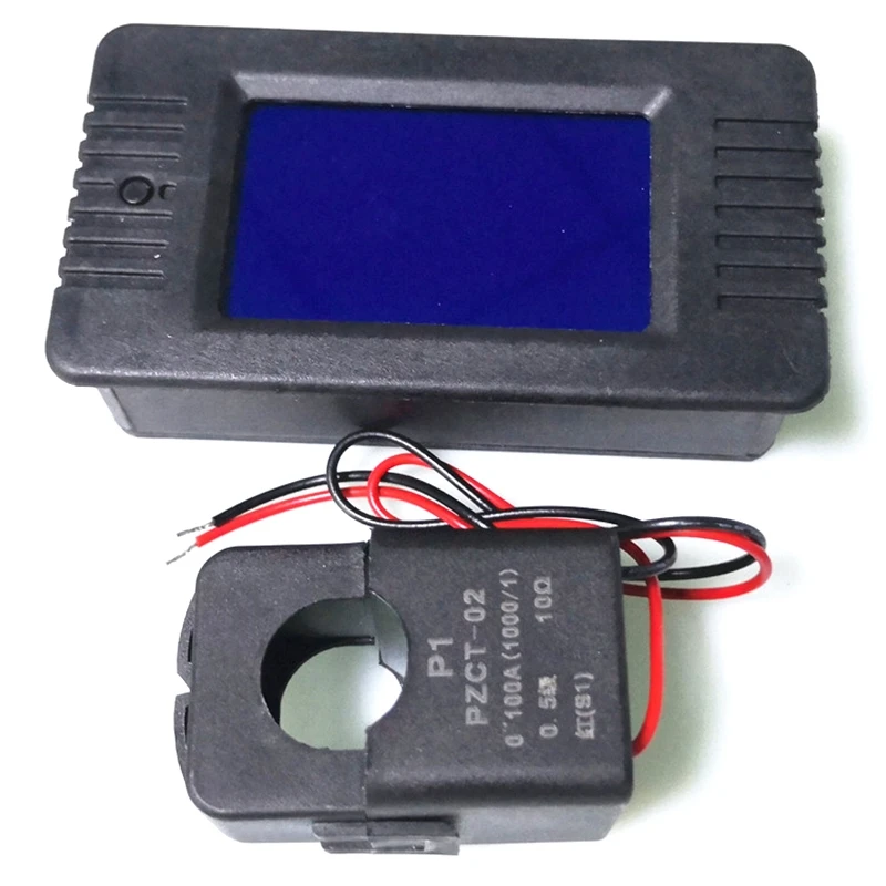 Newest 6In1 220V 100A Single Phase Digital Panel Ampermeter Volt Watt Kwh Power Factor Meter With Split Ct
Newest 6In1 220V 100A Single Phase Digital Panel Ampermeter Volt Watt Kwh Power Factor Meter With Split Ct
