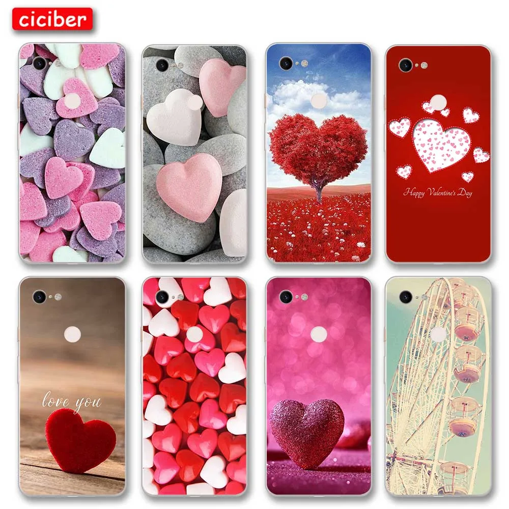 Romantic Love Heart Case For Google Pixel 4 5 3 2 XL Cover for Pixel 3a 4a 5G XL Soft Silicone TPU Shockproof Phone Back Fundas
Romantic Love Heart Case For Google Pixel 4 5 3 2 XL Cover for Pixel 3a 4a 5G XL Soft Silicone TPU Shockproof Phone Back Fundas