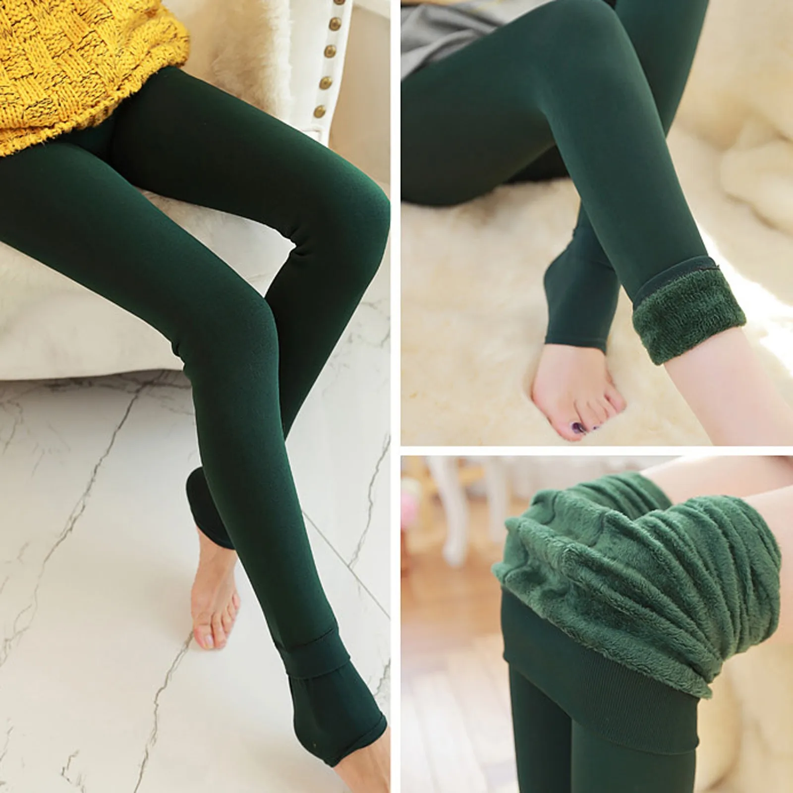 Fleece Lined Leggings 2021 Winter Warm Super Thick Slim Legging For Women Spandex Thermal High Waist Multi-colored Pantalones T6
Fleece Lined Leggings 2021 Winter Warm Super Thick Slim Legging For Women Spandex Thermal High Waist Multi-colored Pantalones T6