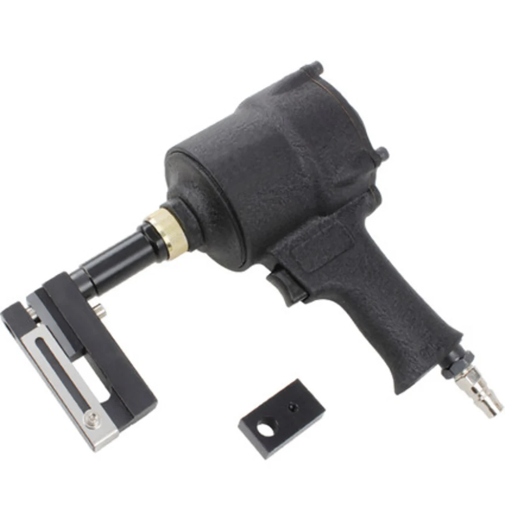 Industrial Pneumatic Punch Gun Metal Iron Plate Round Hole Punching Machine Stainless Steel Advertising Word Air Puncher 3.2-8MM
Industrial Pneumatic Punch Gun Metal Iron Plate Round Hole Punching Machine Stainless Steel Advertising Word Air Puncher 3.2-8MM