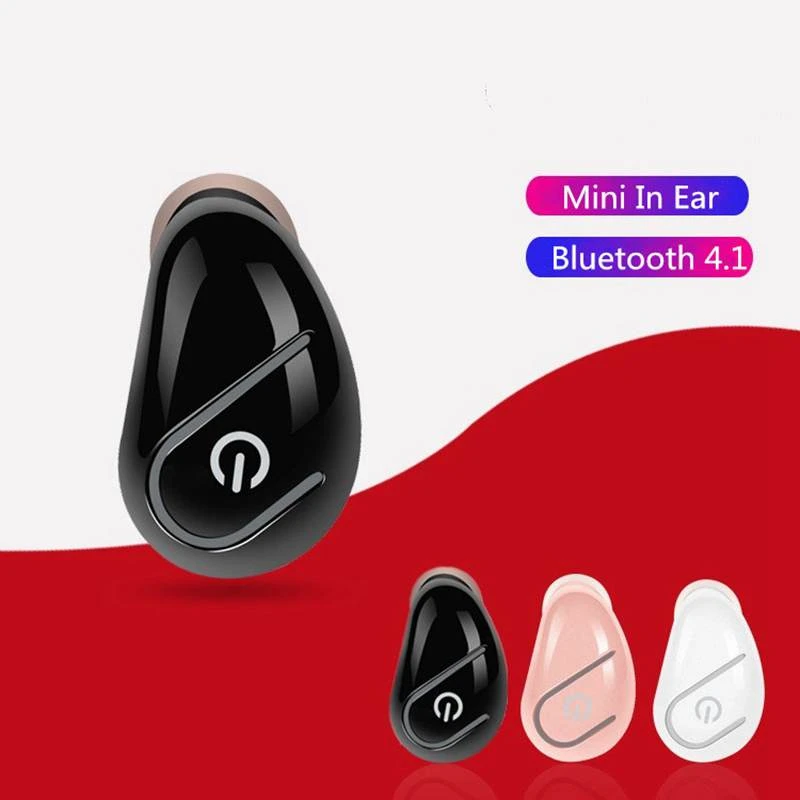 CHYI Мини Bluetooth наушники спортивные беспроводные в ухо портативные маленькие