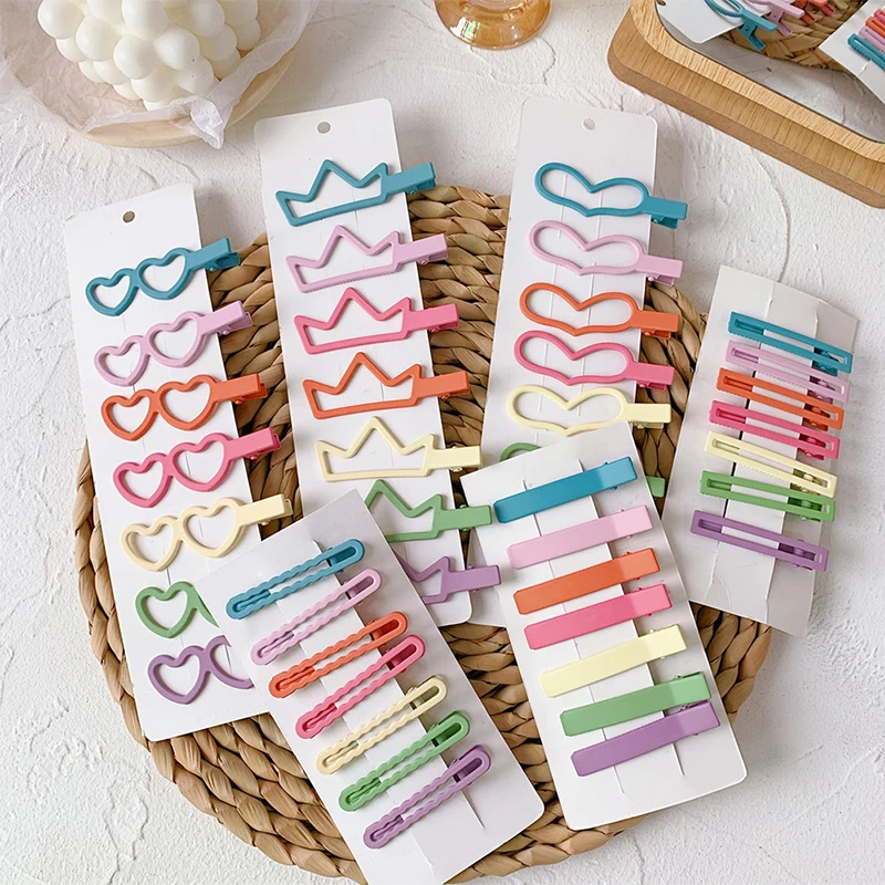 Geometric Hair Clip for Women Girl Hollow Barrette Hairpin Hair Accessories New Korean Simple 1Set Square Matte Colorful
Geometric Hair Clip for Women Girl Hollow Barrette Hairpin Hair Accessories New Korean Simple 1Set Square Matte Colorful