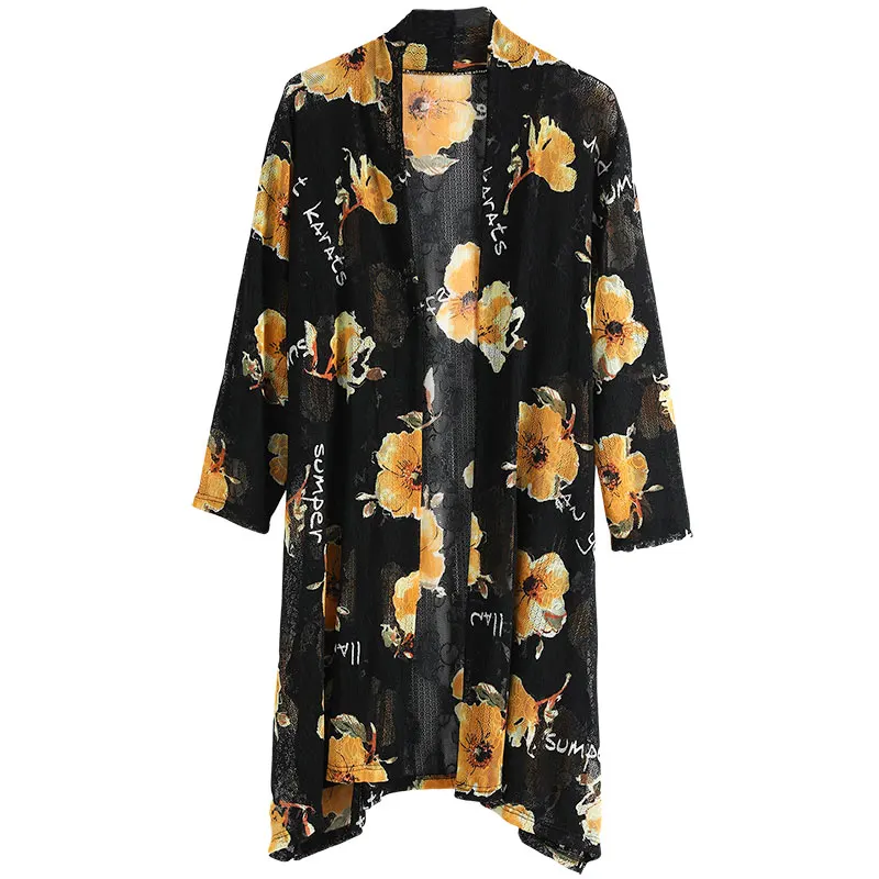 Women Summer Jacket Female Long Sleeve Sun Protection Clothing Ladies Fashion Loose Printing Sunscreen Silk Casual Tops
Women Summer Jacket Female Long Sleeve Sun Protection Clothing Ladies Fashion Loose Printing Sunscreen Silk Casual Tops