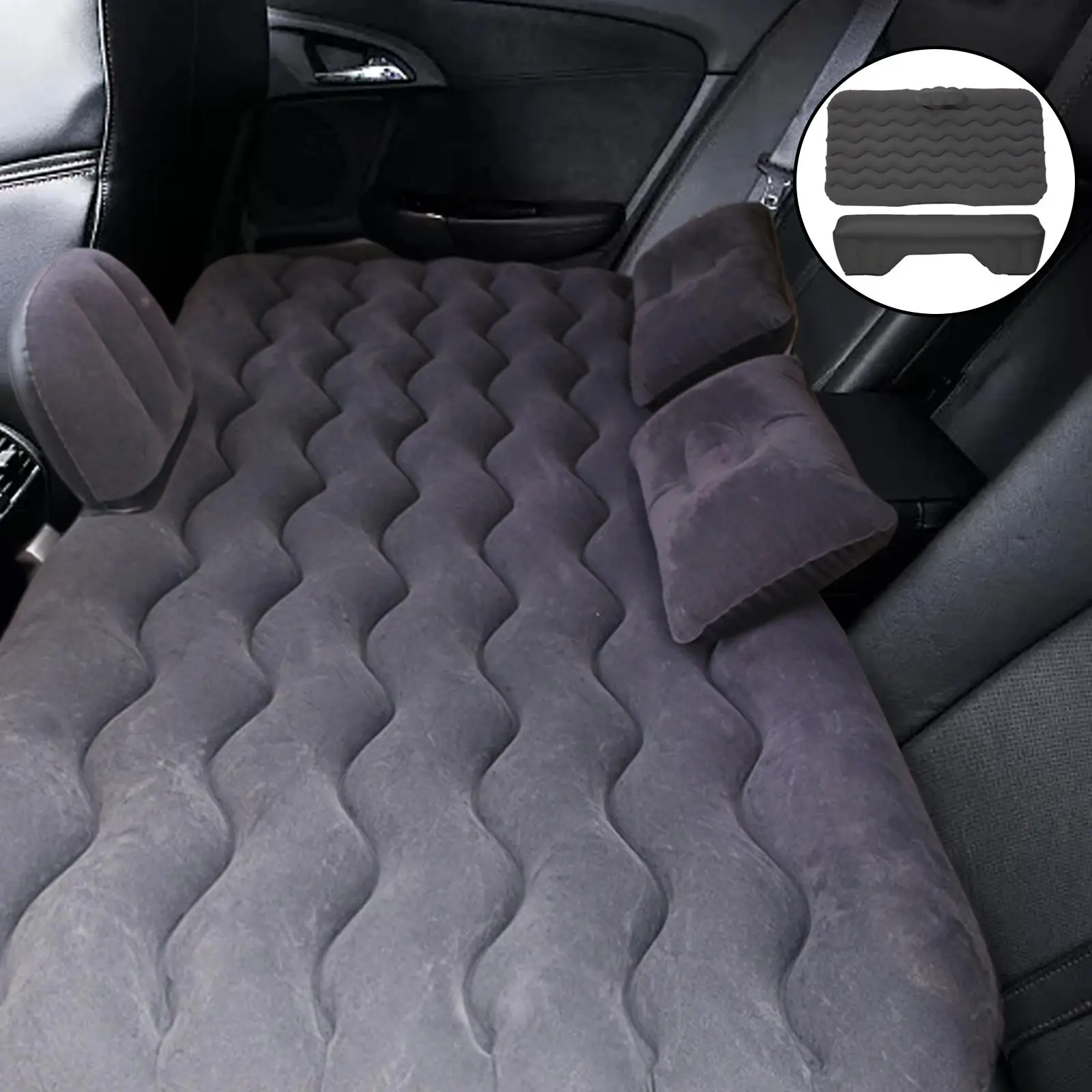 Rear Seat Air Mattress Sleeping Bed Inflatable Rest Cushion Universal Air Couch with Pump Mat Pad for Outdoor Tent Backpacking
Rear Seat Air Mattress Sleeping Bed Inflatable Rest Cushion Universal Air Couch with Pump Mat Pad for Outdoor Tent Backpacking
