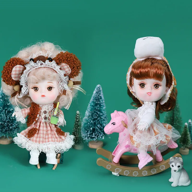 DBS 1/12 BJD Doll Full Set Mini OB11 DODO Series Cute Makeup14cm Ball jointed Dolls DIY Toy Dolls for Girls
DBS 1/12 BJD Doll Full Set Mini OB11 DODO Series Cute Makeup14cm Ball jointed Dolls DIY Toy Dolls for Girls